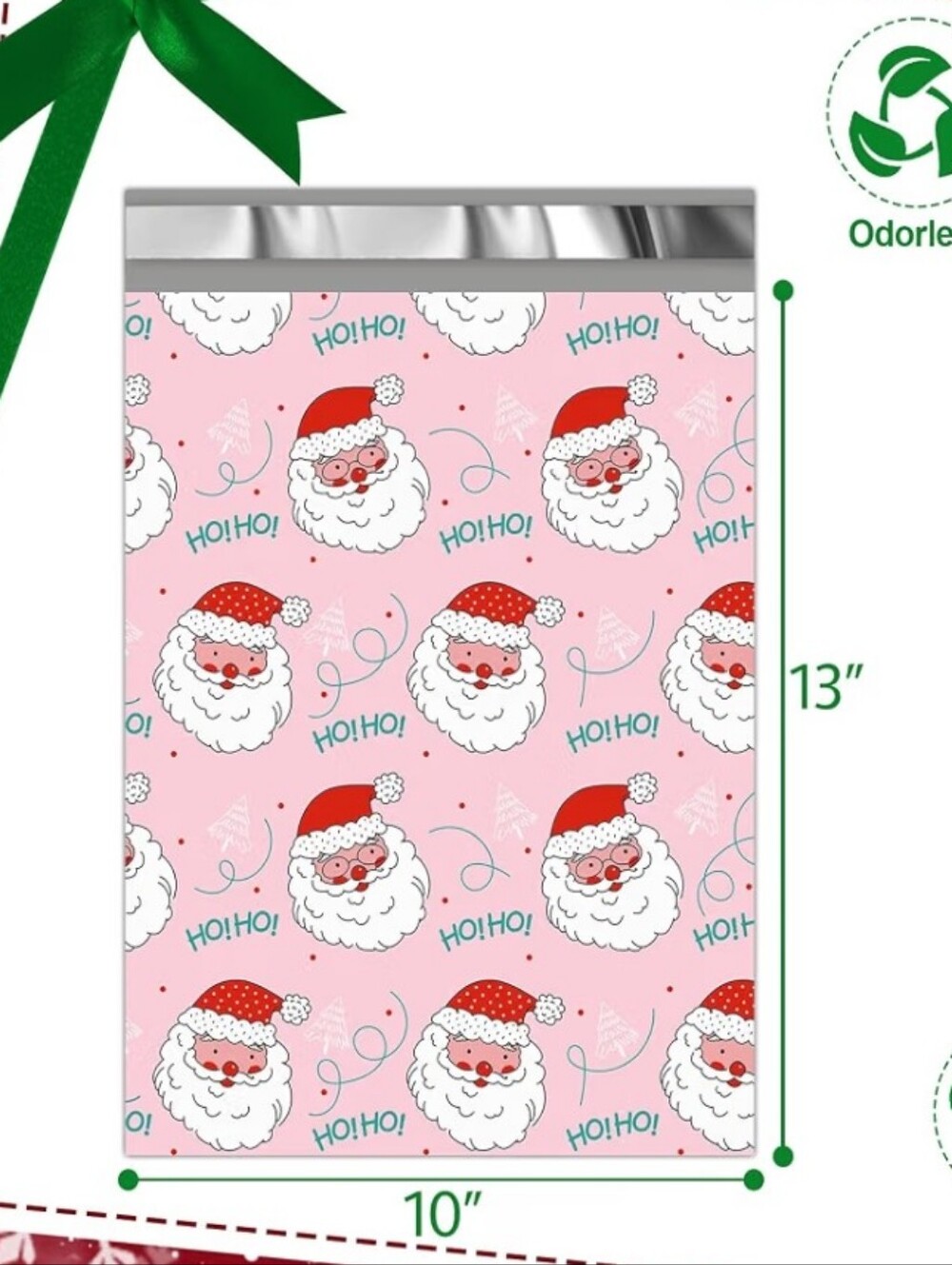 Holiday Poly Bundle- 15 Polys, 15 Thank You Cards, 15 Celophane Bags & Stickers